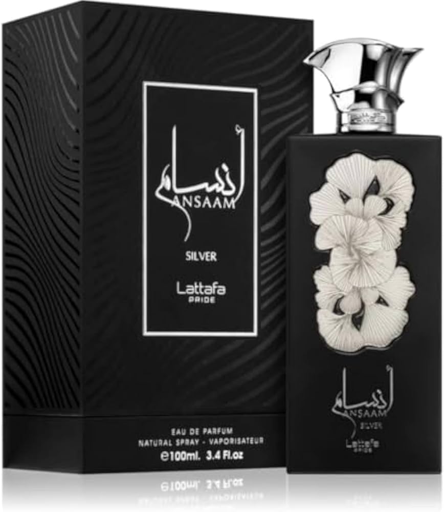 Ansaam Silver Lattafa Perfumes for women and men