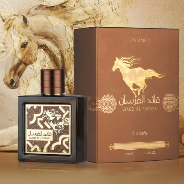 Qaed Al Fursan Untamed LATTAFA 90ml — Arabic Parfums