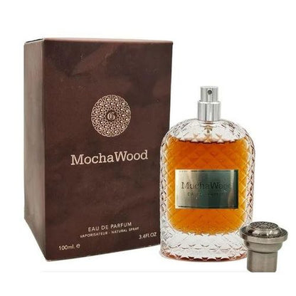 Fragrance World Mocha Wood for Unisex - 3.4 oz EDP Spray