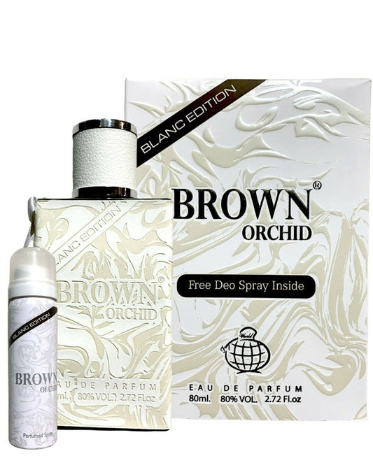 Brown Orchid Blanc Edition Fragrance World for women and men | Nairobi