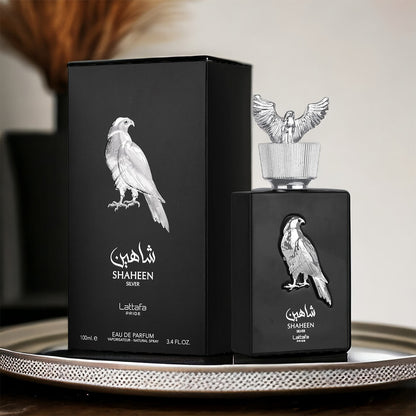 Shaheen Silver Lattafa Perfumes for women and men