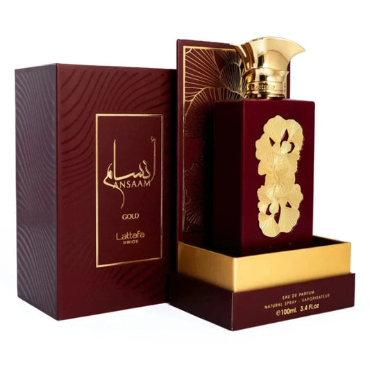 Lattafa Ansaam Gold Eau De Parfum Spray for Unisex